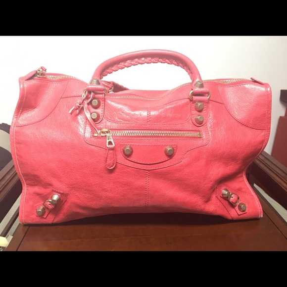 Balenciaga Giant Work Leather Handbag